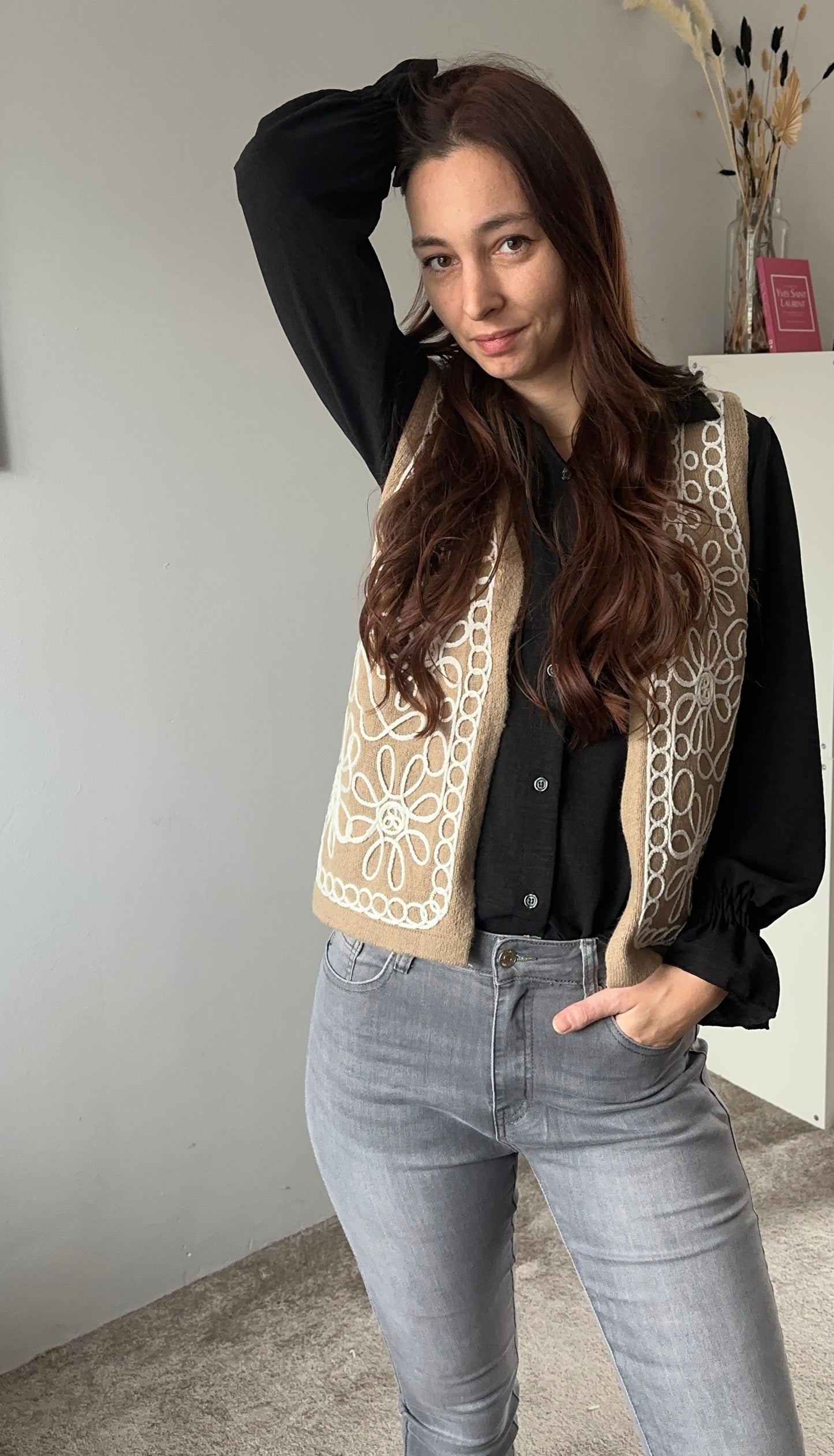 Gilet beige