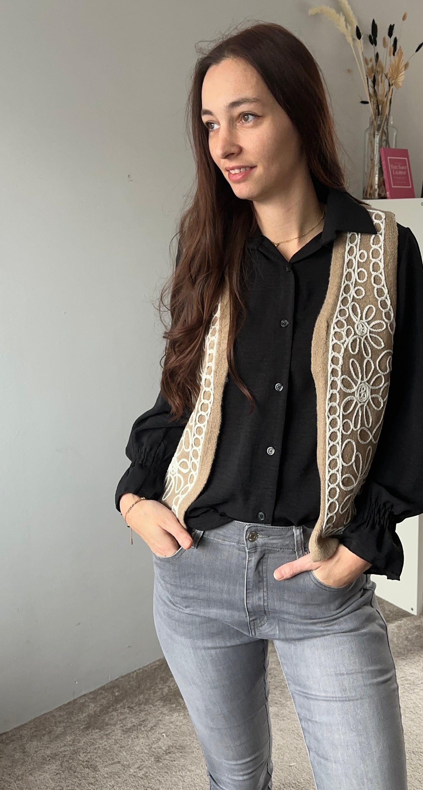 Gilet beige