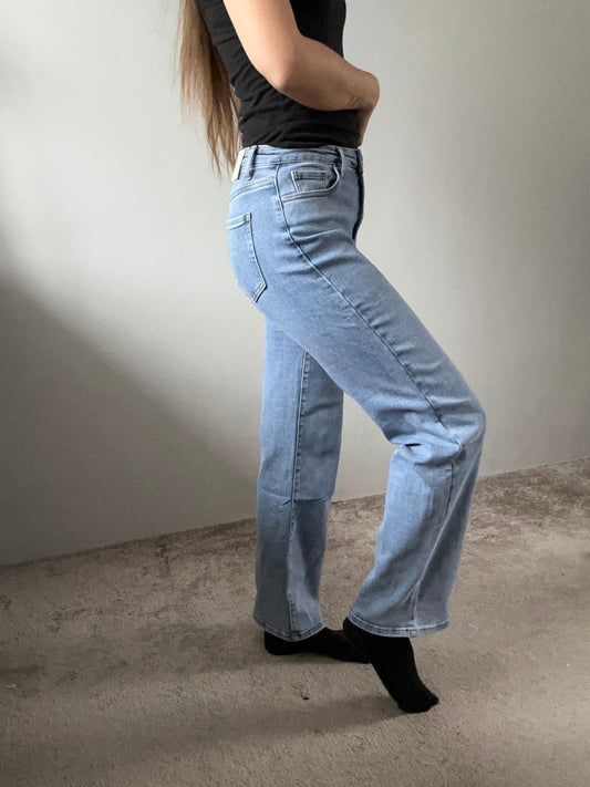 Wide leg jeans