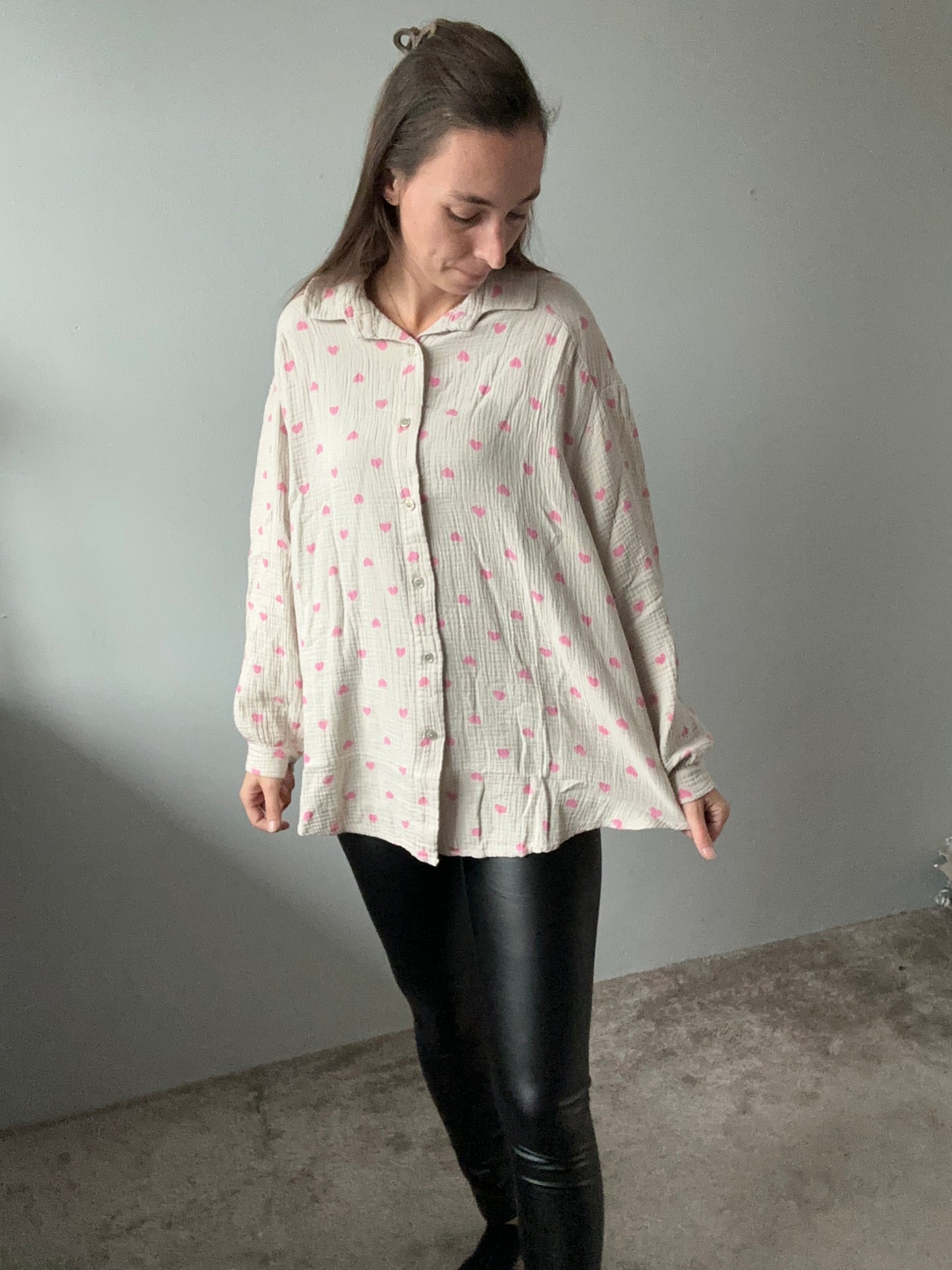 Blouse hartjes